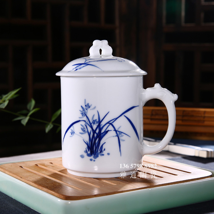 商務會議杯子定制(景德鎮瓷器茶杯定制方案)(圖6)