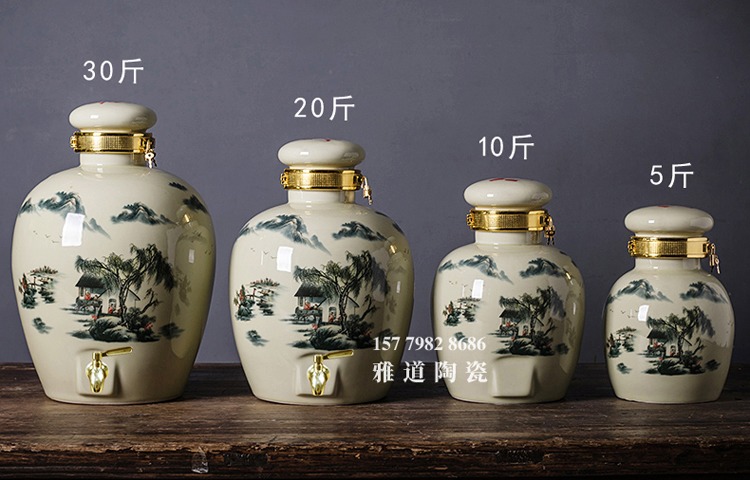 5斤10斤20斤30斤50斤陶瓷酒壇批發