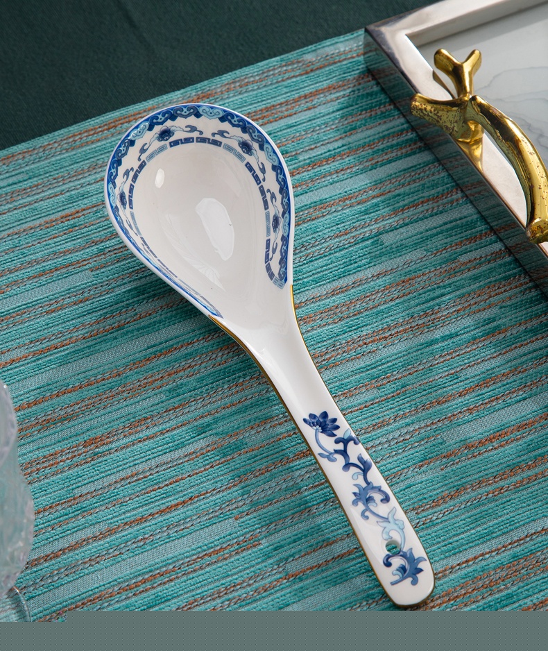 景德鎮72頭青花高檔骨瓷餐具（華膳全席）
